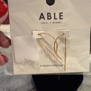 Able Gold Earrings